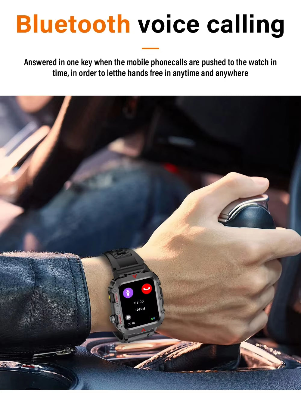 Smart Watch Men Women Voice Assistant New BT Call Touch Screen Outdoor Sport Smartwatch Q11