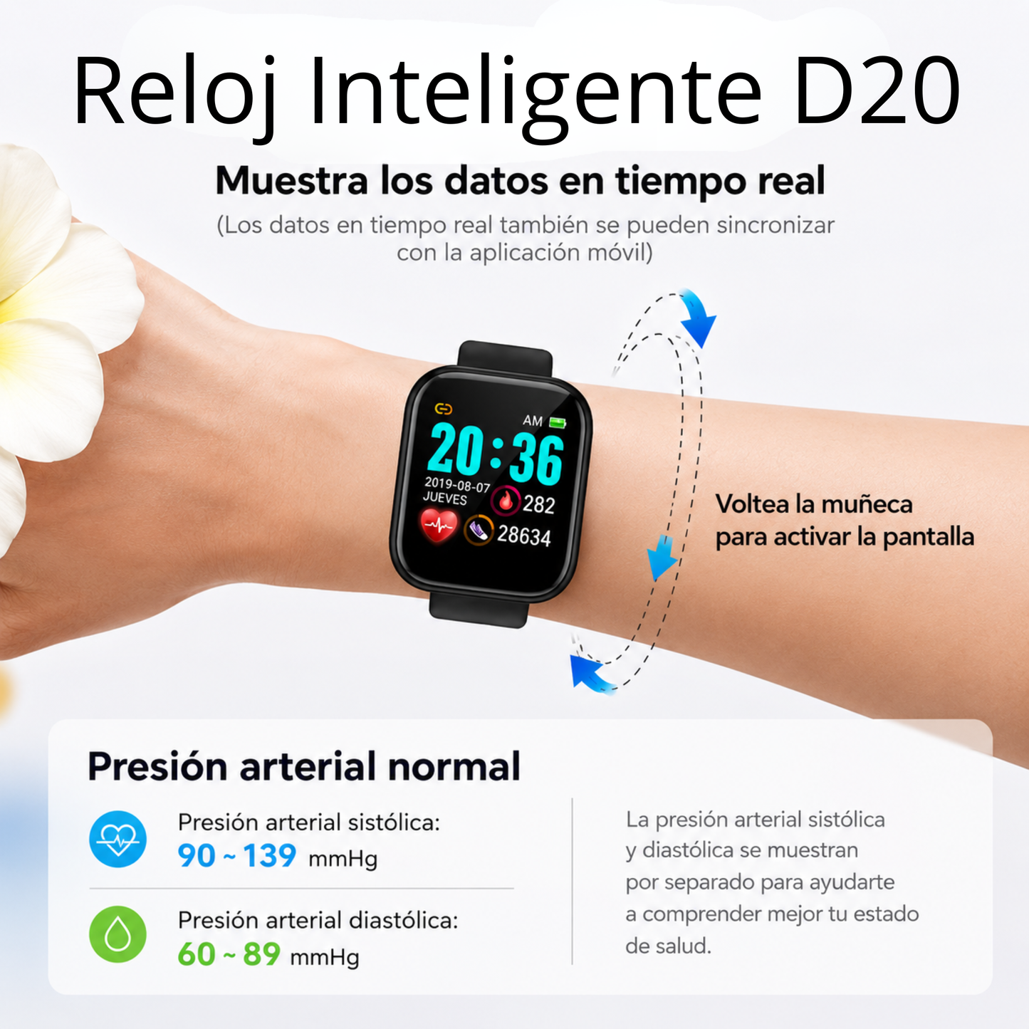 Reloj inteligente Ultra D20
