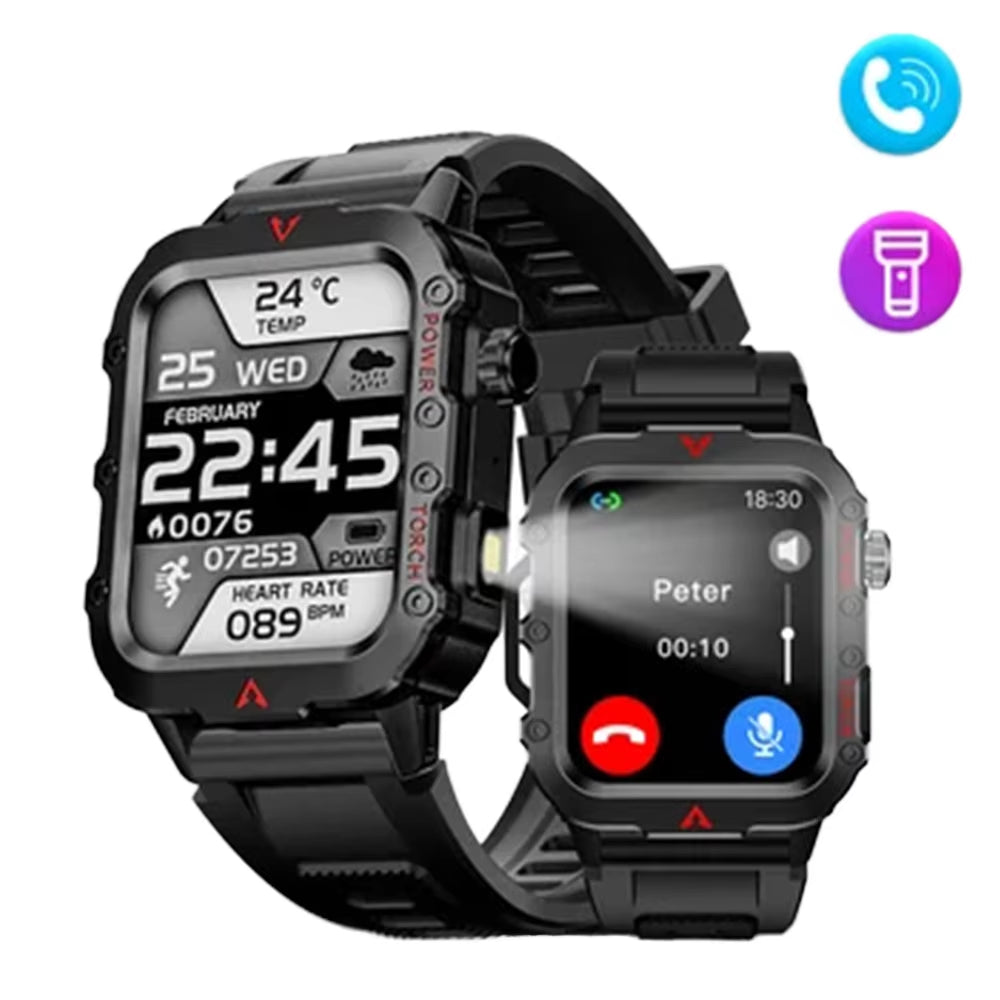Q11 1.73Inch Smart Outdoor Sports Watch Call Android Operated Square Silicone Cross-Border Factory Wholesale