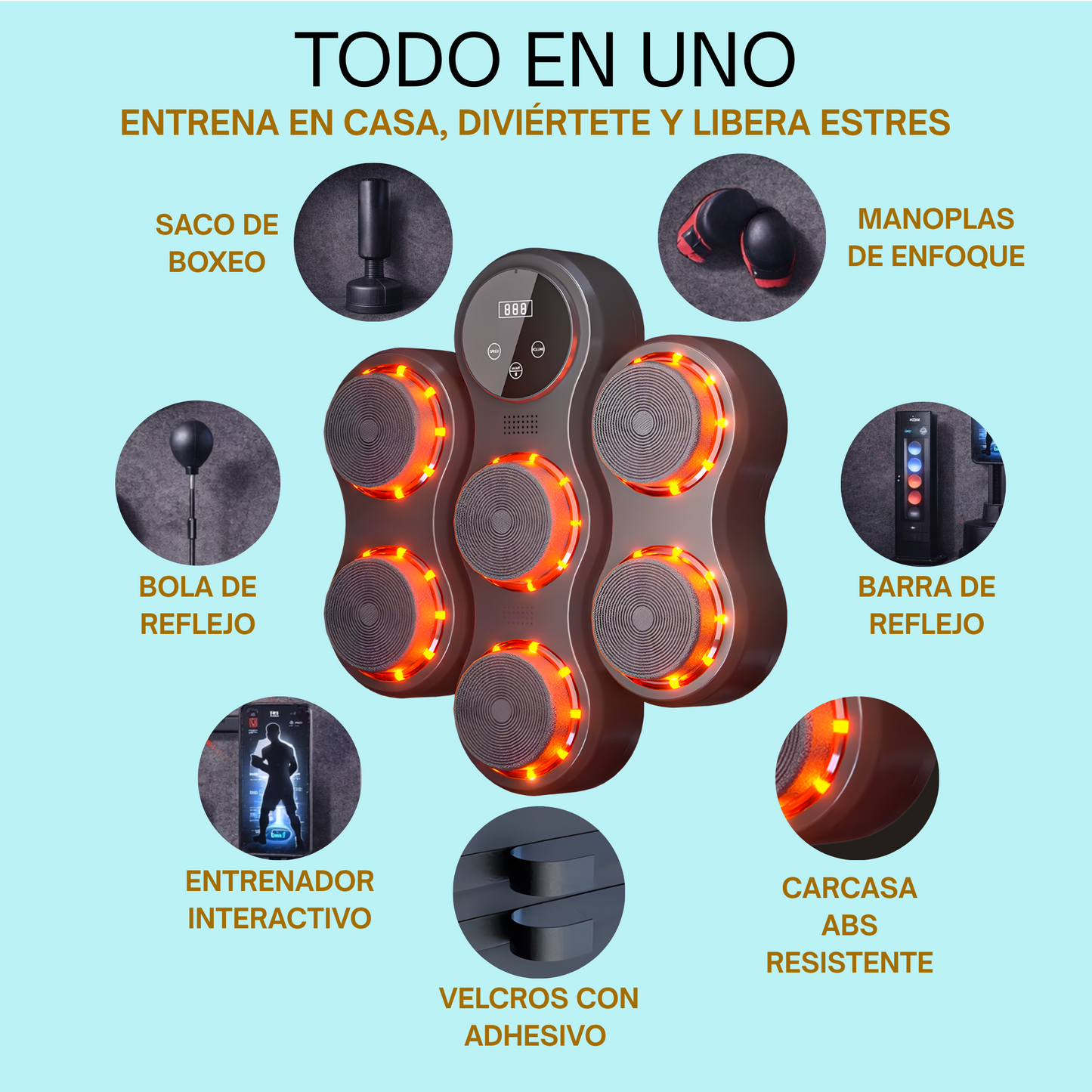 Máquina de Boxeo Inteligente 1 N
