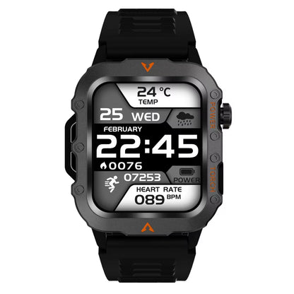 Q11 1.73Inch Smart Outdoor Sports Watch Call Android Operated Square Silicone Cross-Border Factory Wholesale