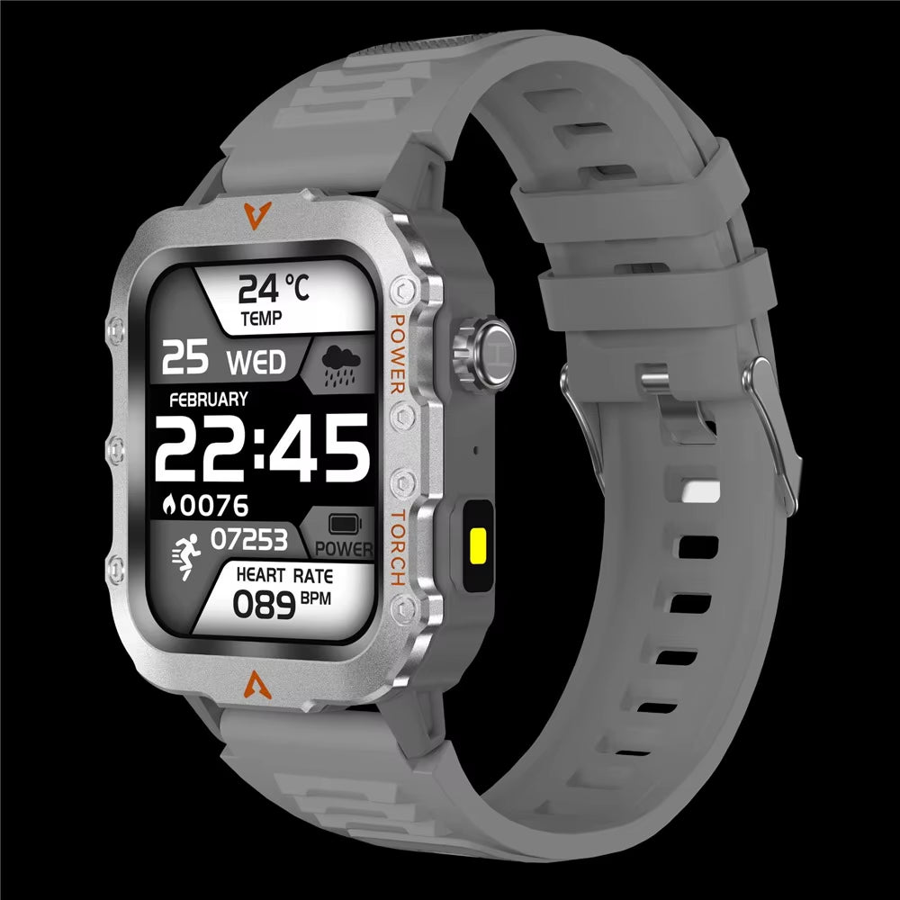 Q11 1.73Inch Smart Outdoor Sports Watch Call Android Operated Square Silicone Cross-Border Factory Wholesale