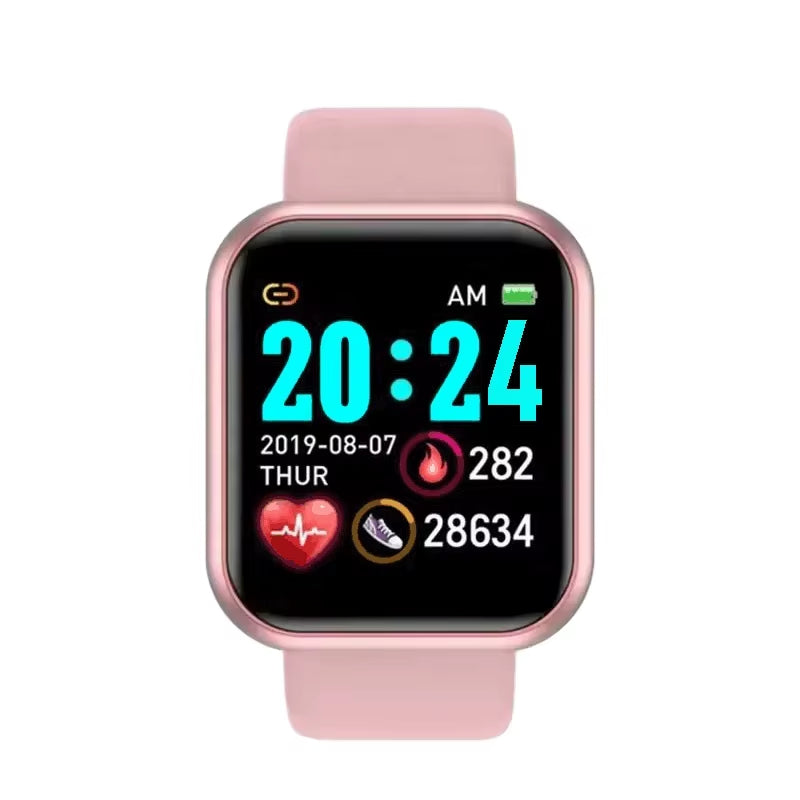 Ultra Smartwatch D20 Macaron Y68 D20 Pro plus Fitness Tracker Waterproof IP67 with IPS Display Smart Watch Band